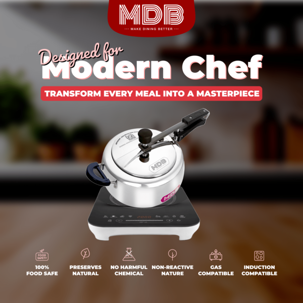 MDB Handi Stainless Steel Pressure Cooker-4-min