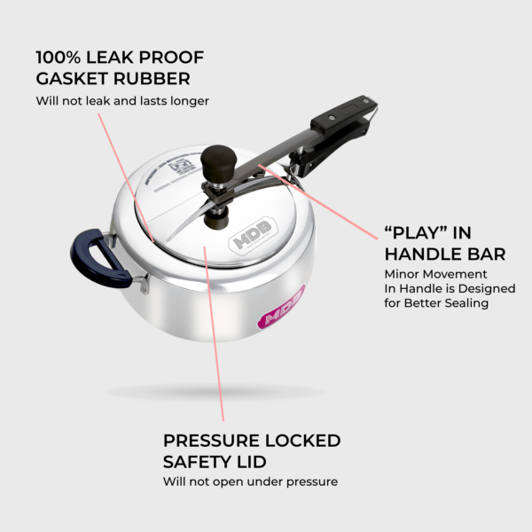 MDB Handi Stainless Steel Pressure Cooker-min