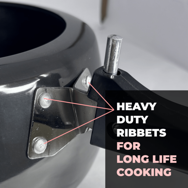 MDB Hard Anodised Handi Pressure Cooker -4-min